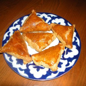 Samsa with pumpkin (1pc)