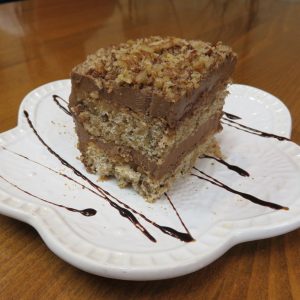 Pecan cake